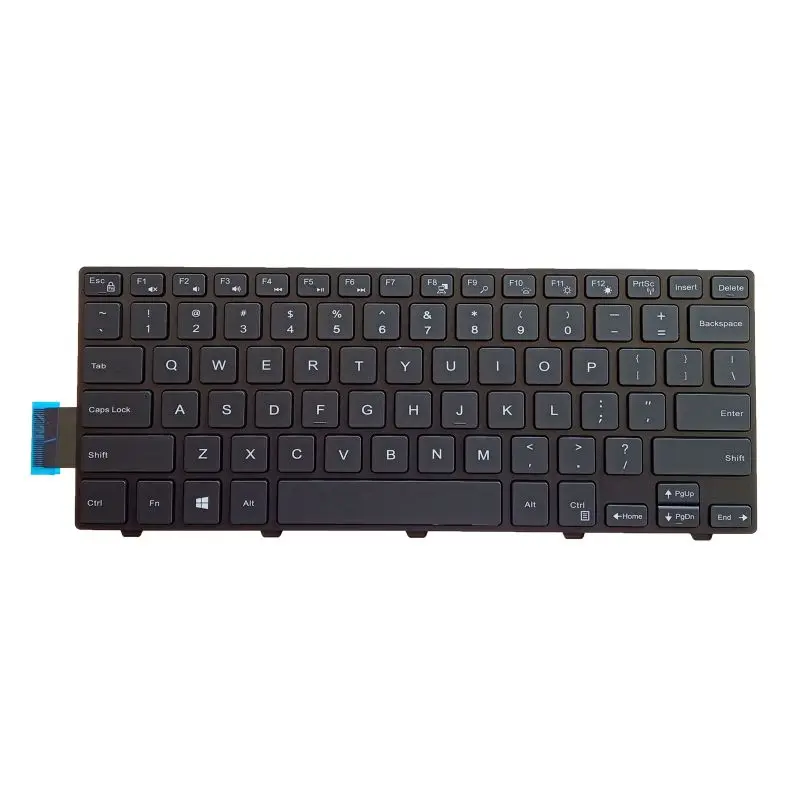 US Laptop Keyboard for DELL Inspiron 0MXMJ3 Vostro 15 3000 15 5000 5542 5545 5547 5551 5555 5558