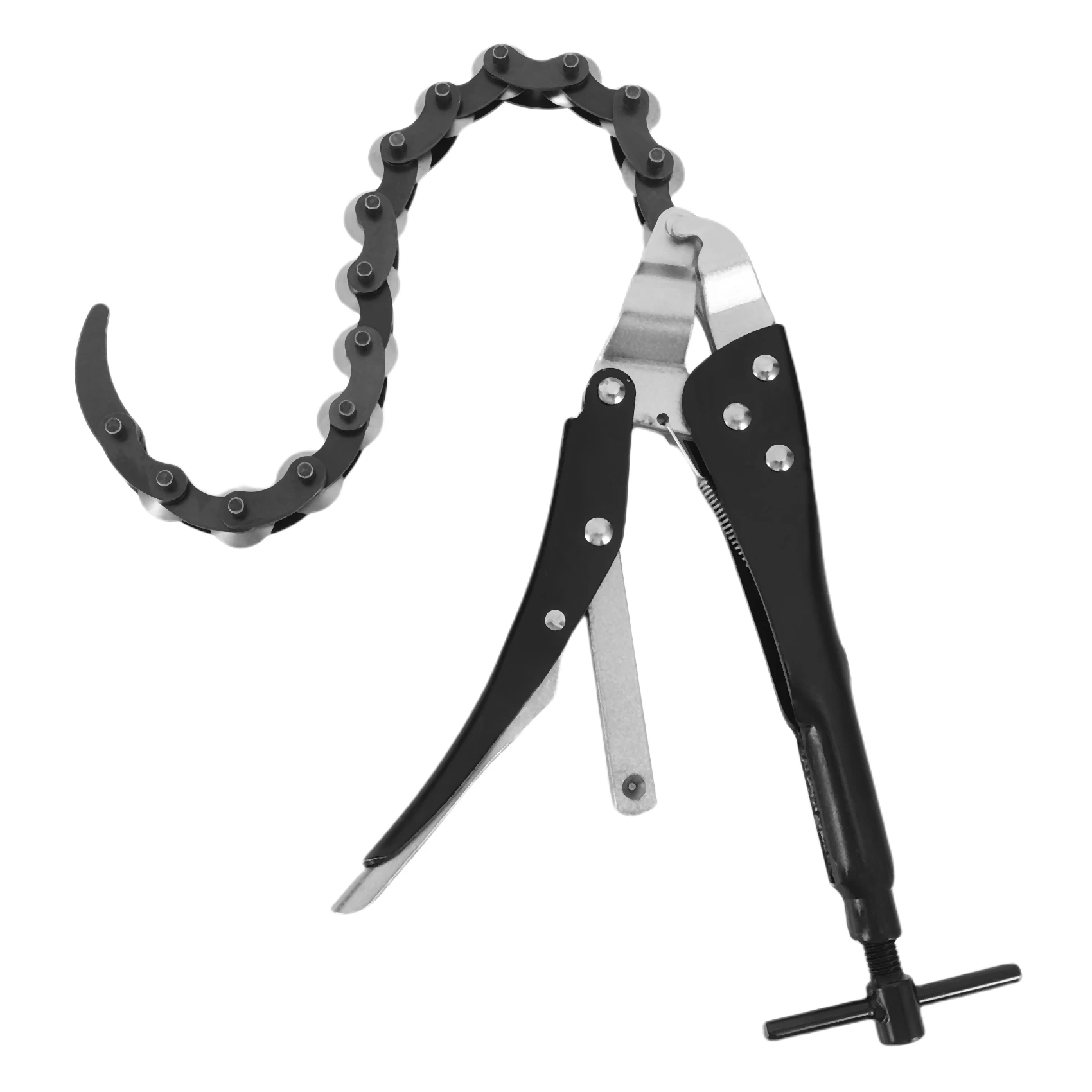 ABAH-2X Chain Exhaust Tube Pipe Cutter Multi Wheel Blade Tail Pipe Cutter Chain Cutter Automotive Exhaust Cutter Tool