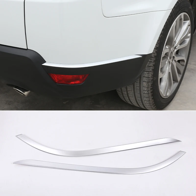 

ABS хромированный задний бампер автомобиля, угловая защитная накладка, накладка для Land Rover Range Rover Sport 2014-2017, внешние аксессуары