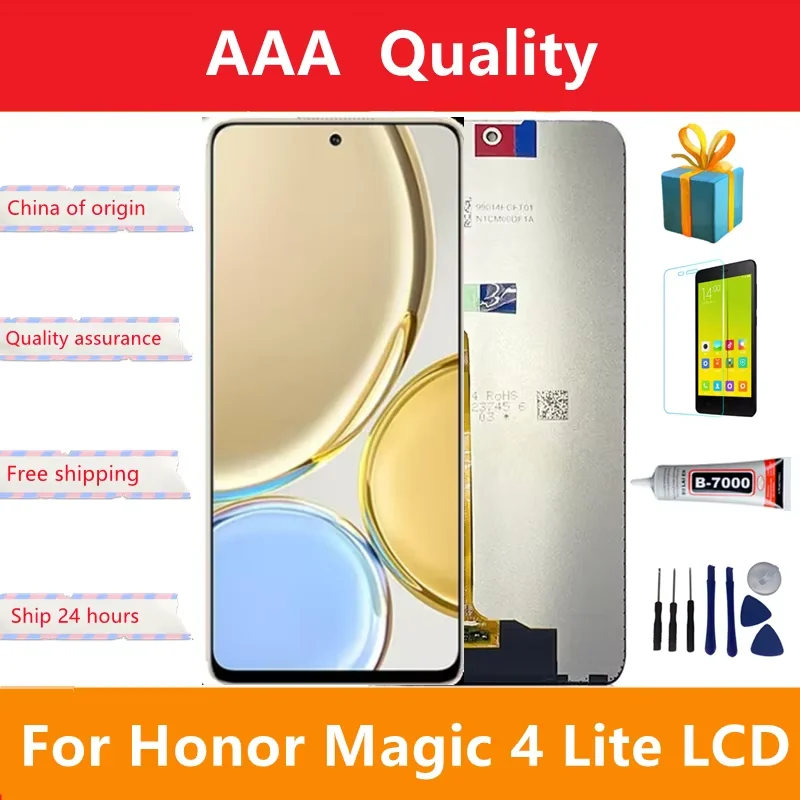 Tested For Honor Magic 4 Lite ANY-LX1/2/3 LCD Replacement for HUAWEI Honor Magic 4 Lite LCD Touch Screen Digitizer Assembly