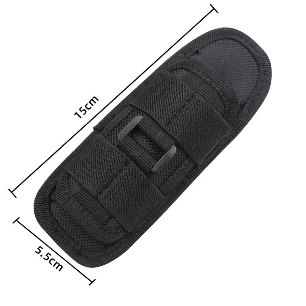 Custodia Tattica Torcia EDC – Fondina Cintura Con Rotazione 360°