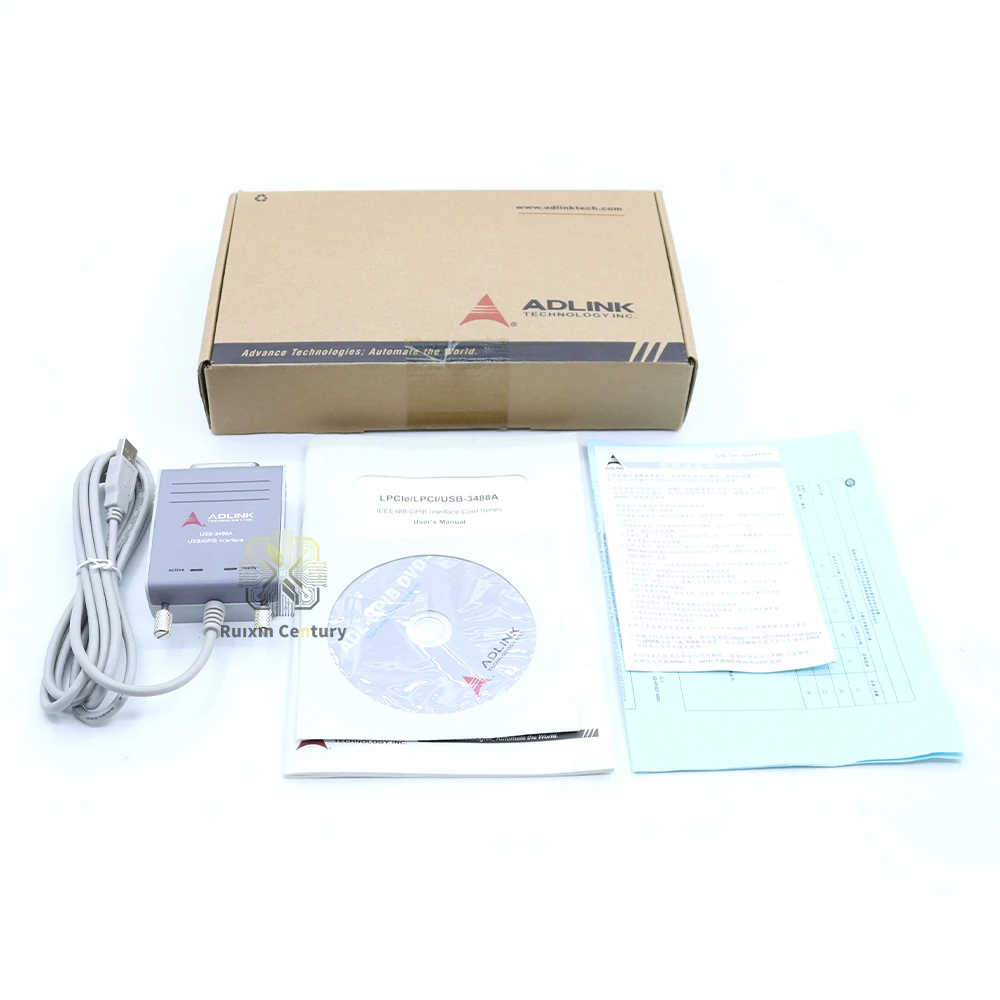 FOR ADLINK USB-3488A High Performance IEEE-488.2 USB GPIB Card Instrument Control Communication Interface Board
