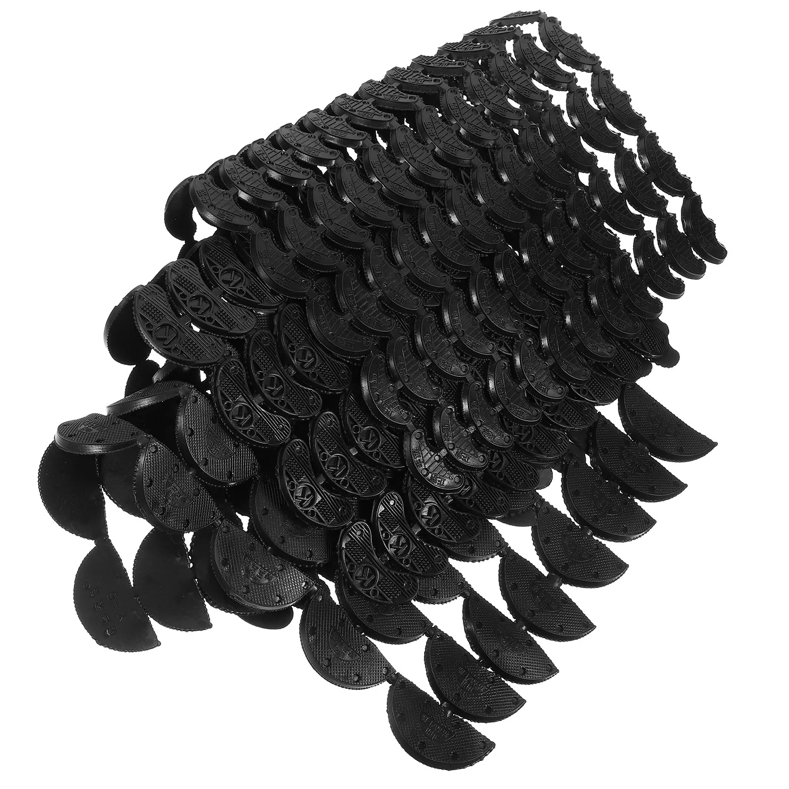 

1Set Sneaker Sole Pads Non-Slip Shoe Sole Protectors Wear-Resistant Plastic Bottom Grip Pads for All Shoe Types Quiet Walking