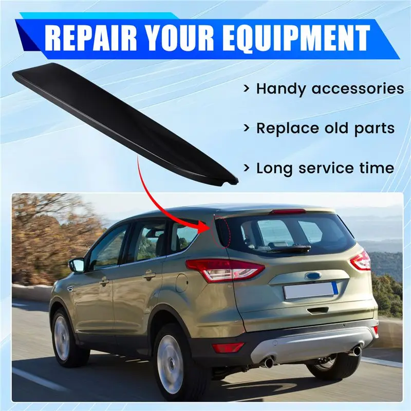 Durable-Rear Windshield Window Seal Cover Tailgate Trim For Ford Kuga Escape 2013-2019