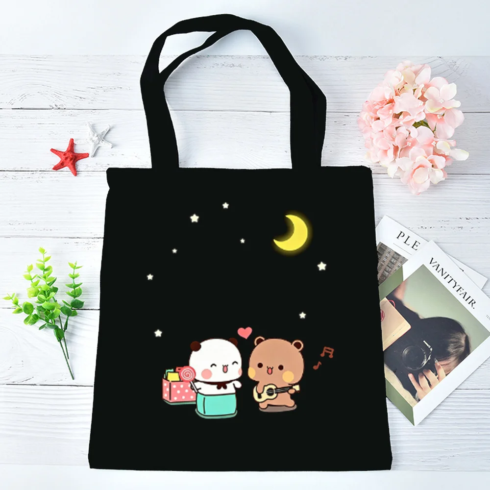 

Bubu And Dudu tote bag reusable grocery foldable canvas femme