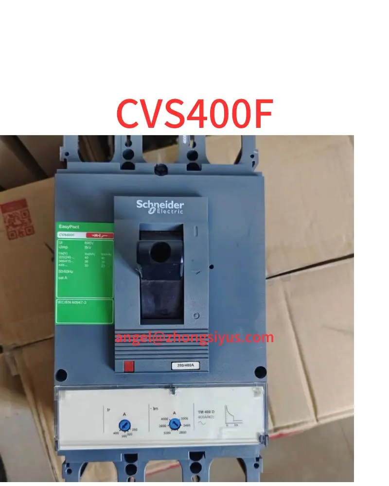 Used CVS400F circuit breaker, 400A