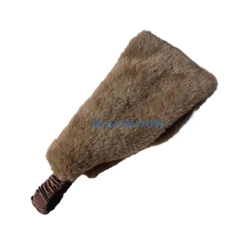 

Эластичные вязаные повязки на голову 98 км, широкие зимние аксессуары для волос, мягкая флисовая подкладка, грелки для ушей для