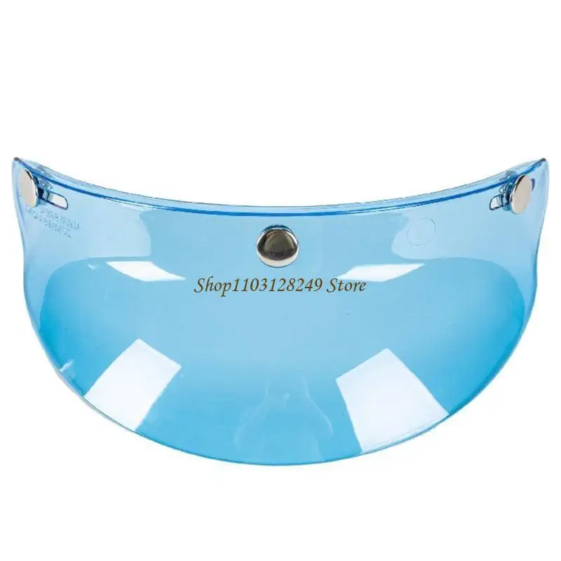 N5KD 3-snap 3/4 خوذة مفتوحة الوجه واقي من الشمس لركوب الدراجات النارية #5