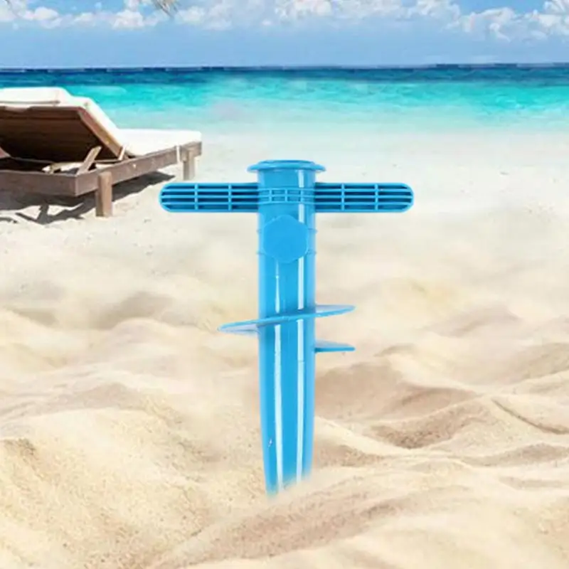 Regenschirm Basis verstellbar Kunststoff Sonne Strand Sonnenschirm Sand Boden befestigung Ankerst änder tragbare Sonnenschirm Boden Anker halter