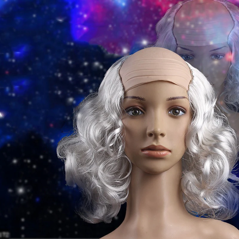 

Halloween Party Props Bald Wigs Men's Fake Scalp Headgear Costume Party Cosplay Wigs Character Props Headgear