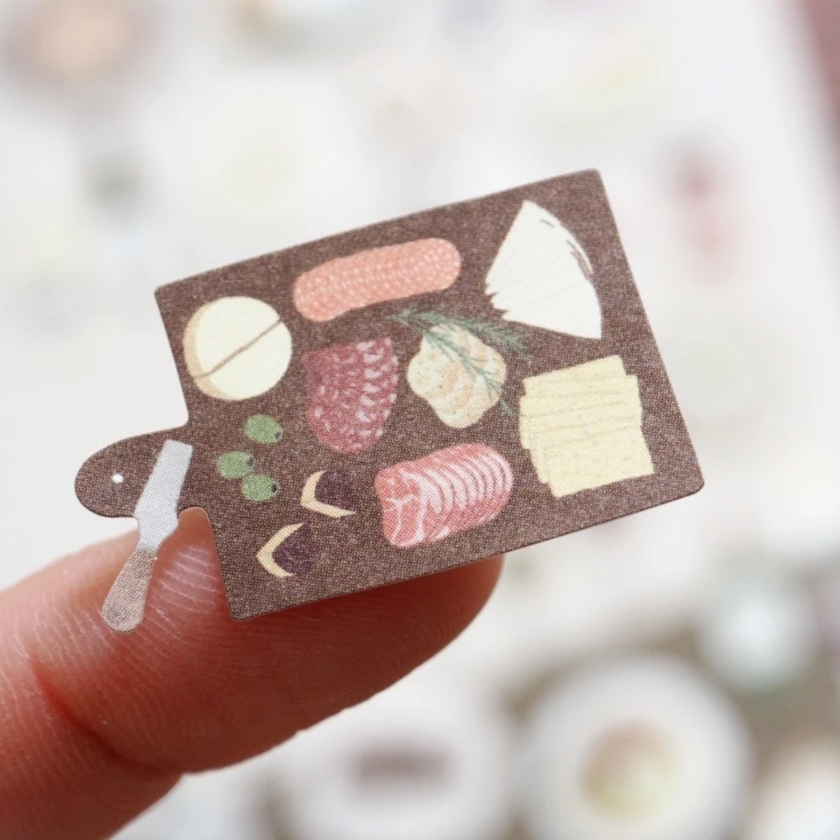 Korean Import Suatelier Salad Western Food Wine Stickers Scrapbooking Diy Journaling Diary Stationery Sticker School Gift