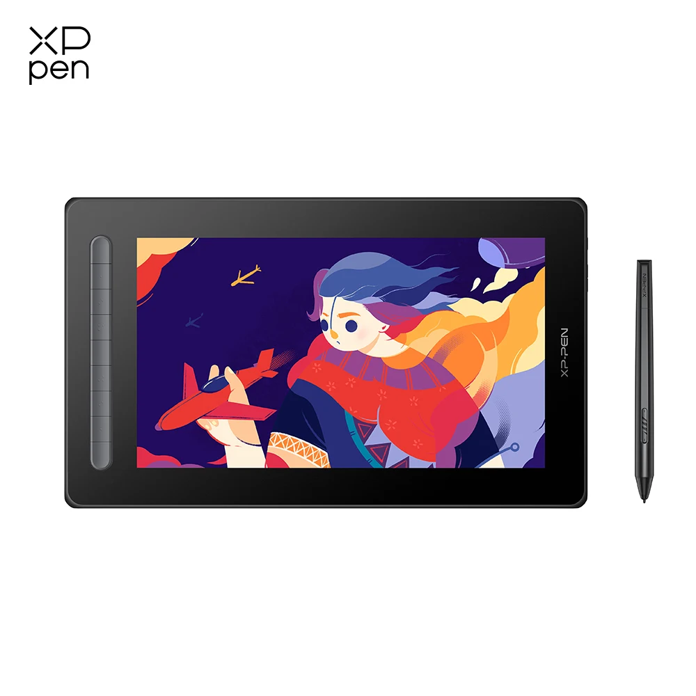 XPPen Artist 13 2nd Gen Tablet graficzny z monitorem, 130% sRGB, 9 klawiszy skrótu, 13,3-calowy wyświetlacz z piórem, obsługa Android, Windows, Mac