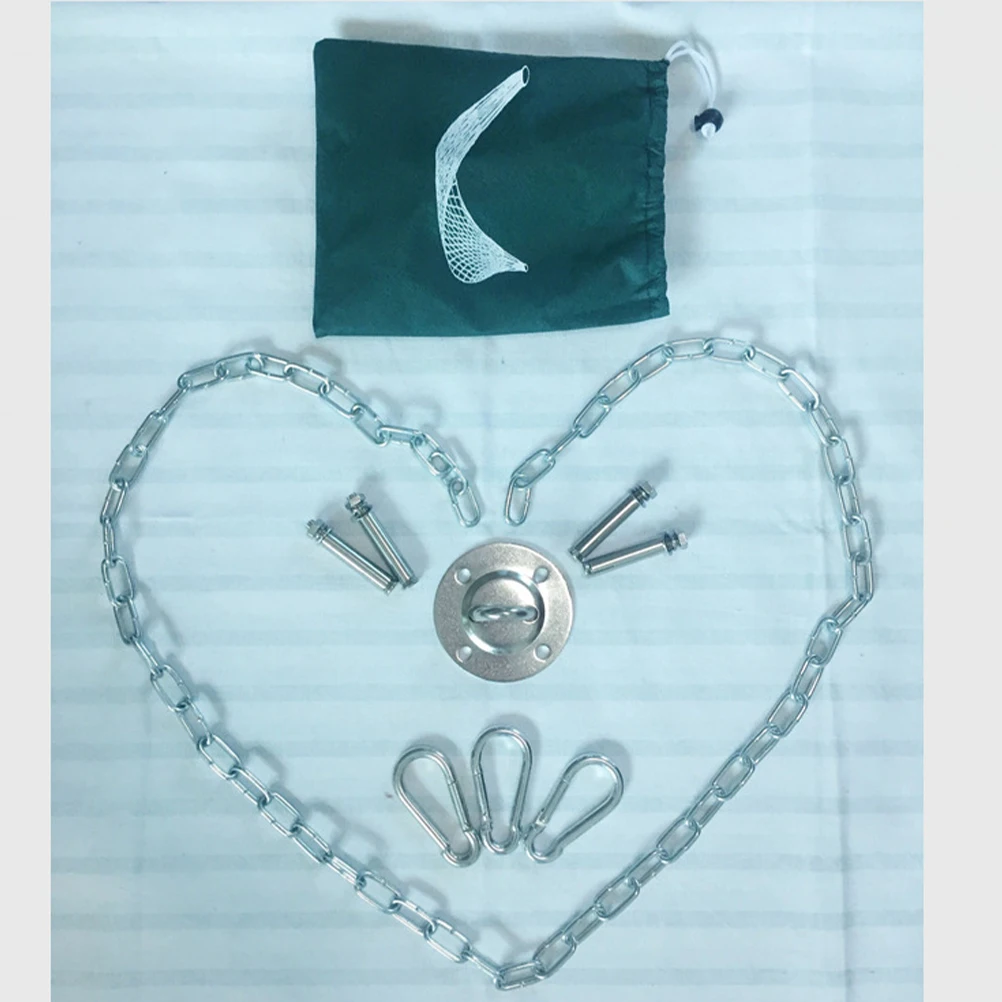 

1Set Hammock Swing Accessories Reliable Hanging Chair Hardware Set for Home Gym Yoga Porch Swing Ceiling Mount Use