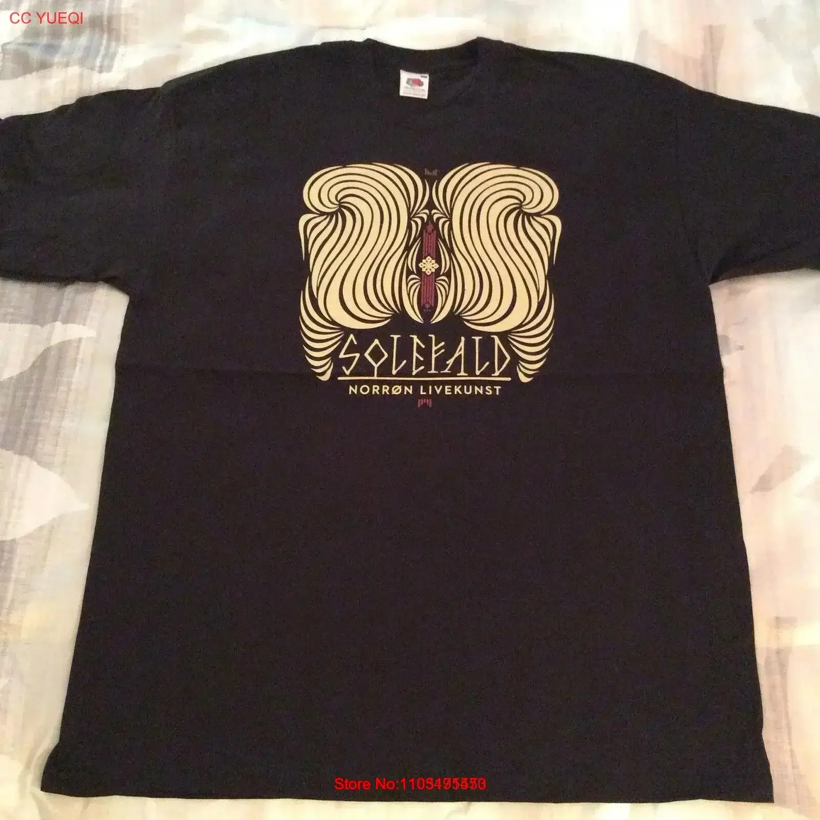 SOLEFALD Norron T Shirt XL Azarath The Chasm Inquisition Urgehal Urfaust vintage Washed Stylish Stretched Breathable