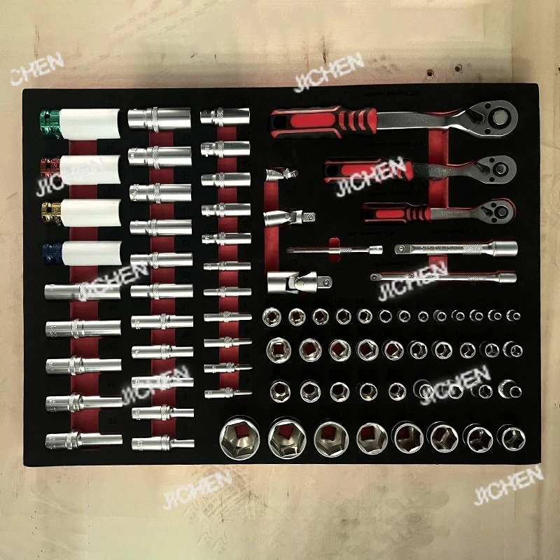 أدوات إصلاح الماكينة مجموعة عربة أدوات مكونة من 24 قطعة 4S متجر صيانة السيارات في متجر إصلاح السيارات #2