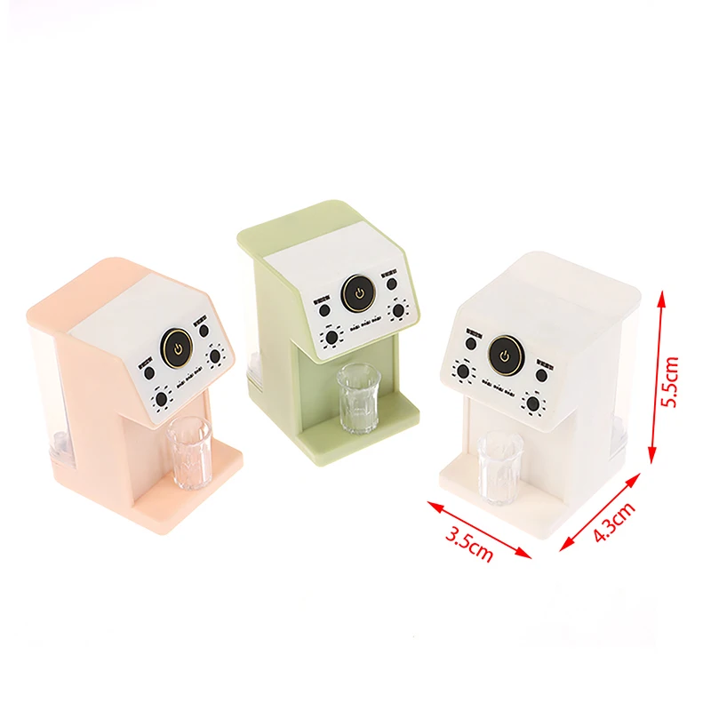 1PC Doll House Home Decoration Simulation Water Dispenser Model Can Receive Water