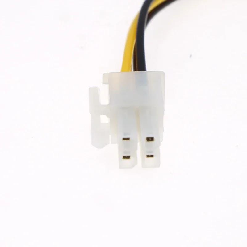 0.2m The Best Price 0.2m 8-inch ATX 4-pin male to 4-pin Female Computer Case PC CPU Power Extension Cable Connector Adapter