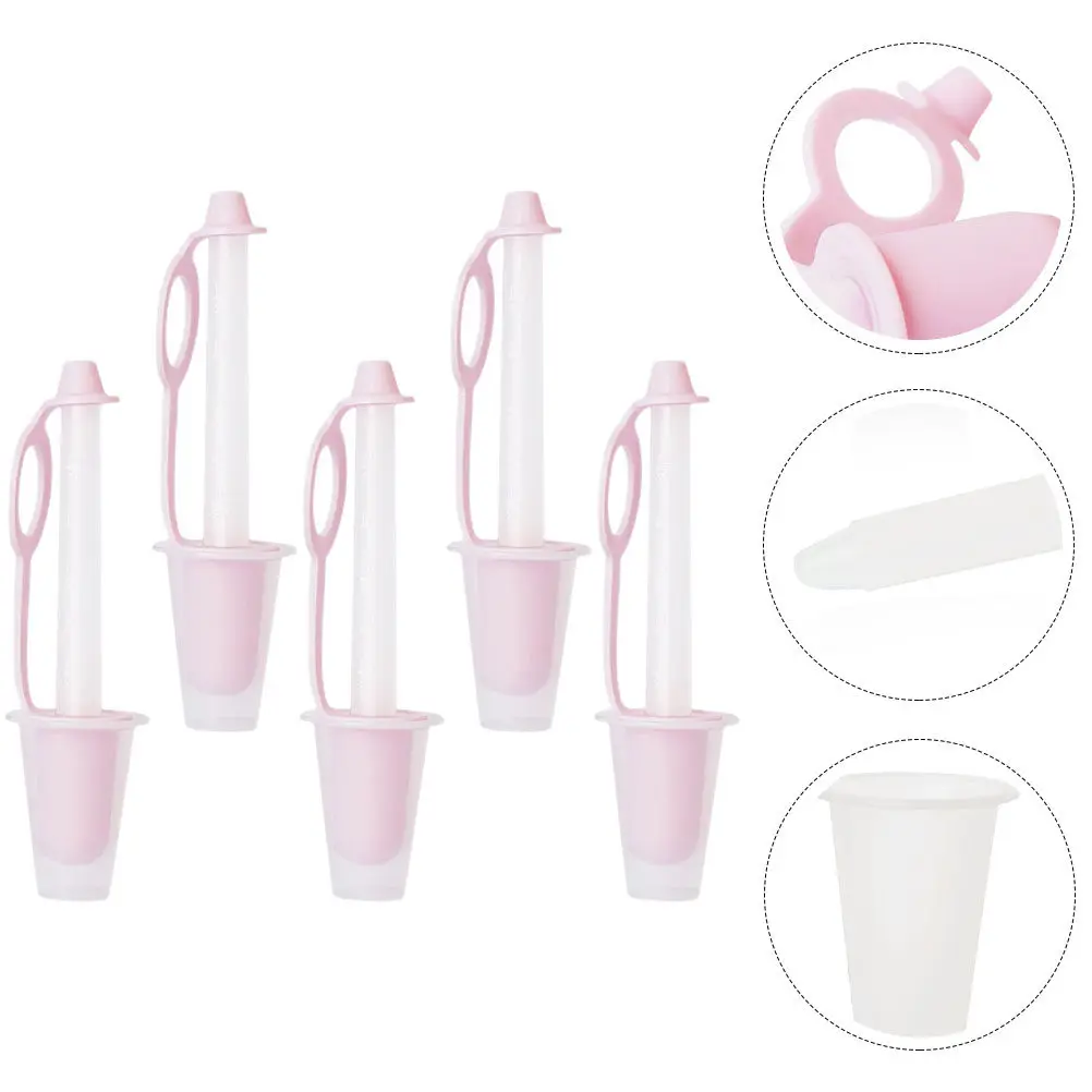 

5Pcs Baby Medicine Feeder Silicone Soft Newborn Liquid Dispenser Tool Infant Medicine Feeding Essentials Water Milk Dispenser