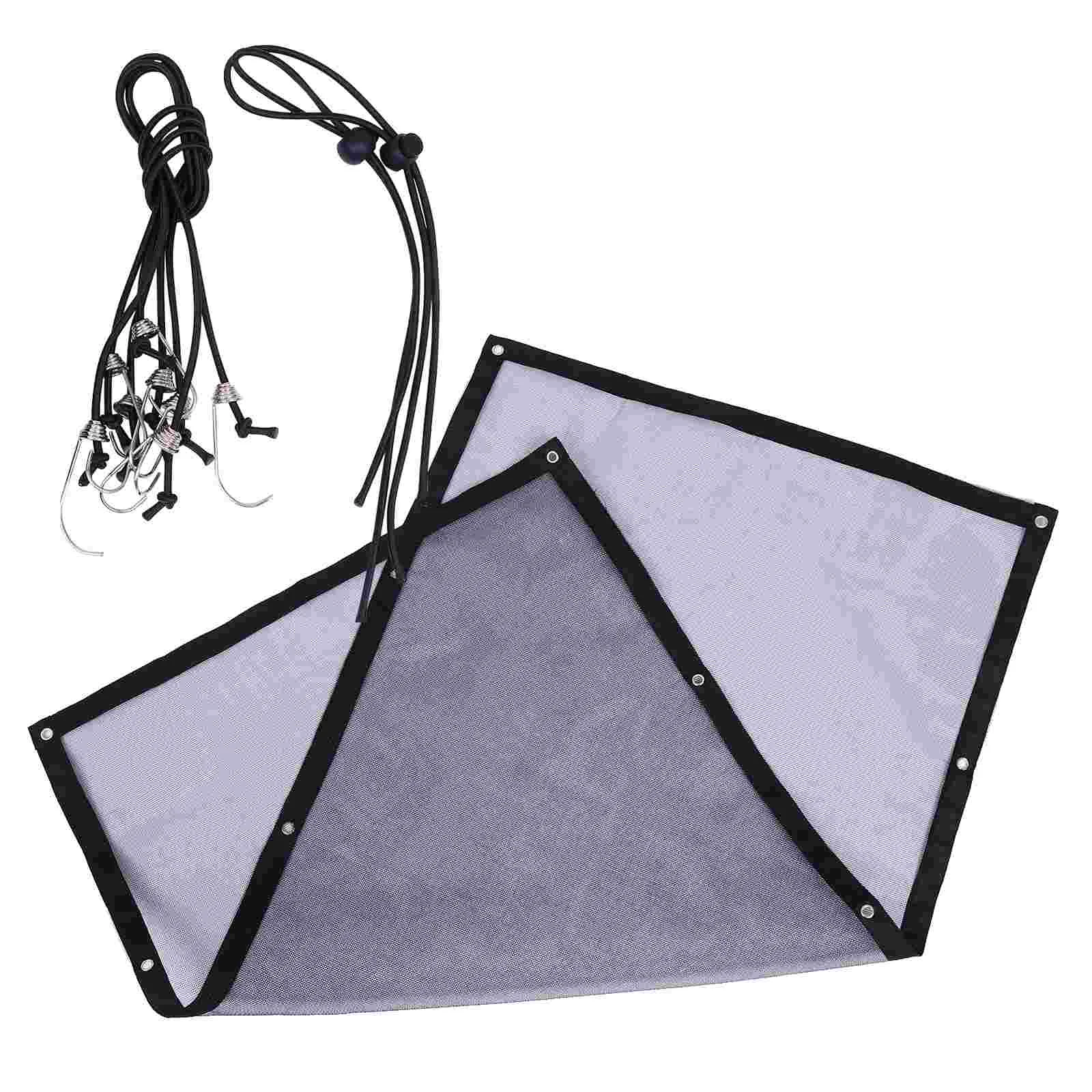 

2 Sets Durable Car Pet Mesh Practical Car Pet Safety Net Pet Barrier Nets pets fence net dog mesh for auto