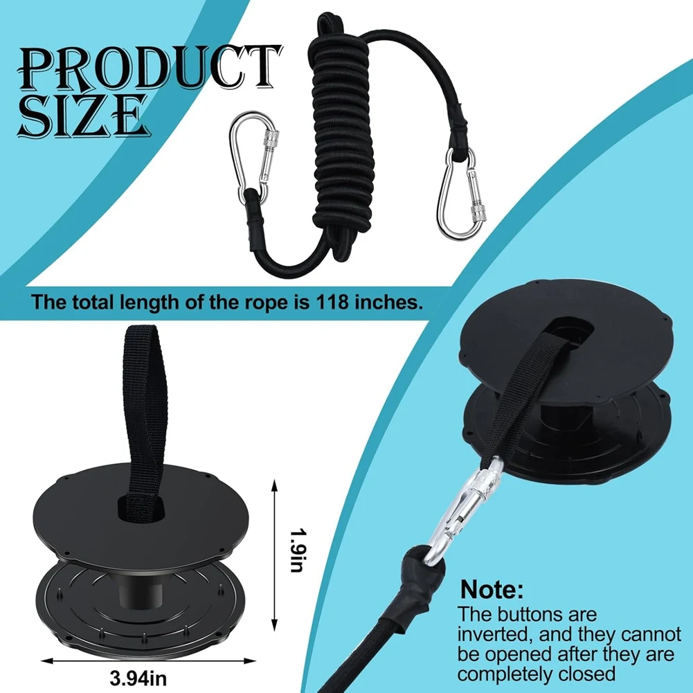 A03F-Schwimmende Matte Tether Schwimmende Wassermatte Tether Kits für alle Schaumwasserpads Tragbare schwimmende Matte Tülle Kit, Schwimmende Matten