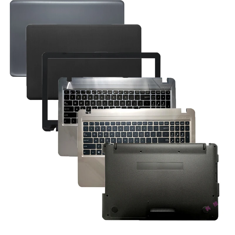 Nowa Obudowa Tylna LCD, Pokrywa Tylna, Ramka, Podpórka Pod Nadgarstki, Górna Obudowa, Klawiatura Do X540L X540LA X540LJ X540S X540SA X540SC A540U F540U R540U