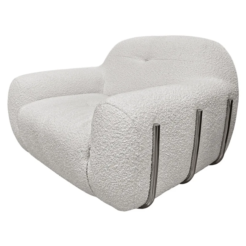 أريكة قماش الصوف غرفة المعيشة أريكة واحدة أريكة ثلاثية #1