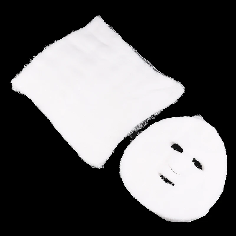 50 pièces pur coton doux Salon de beauté appliquer masque doux beauté gaze bloc masque jetable spécial visage soins de la peau gestion