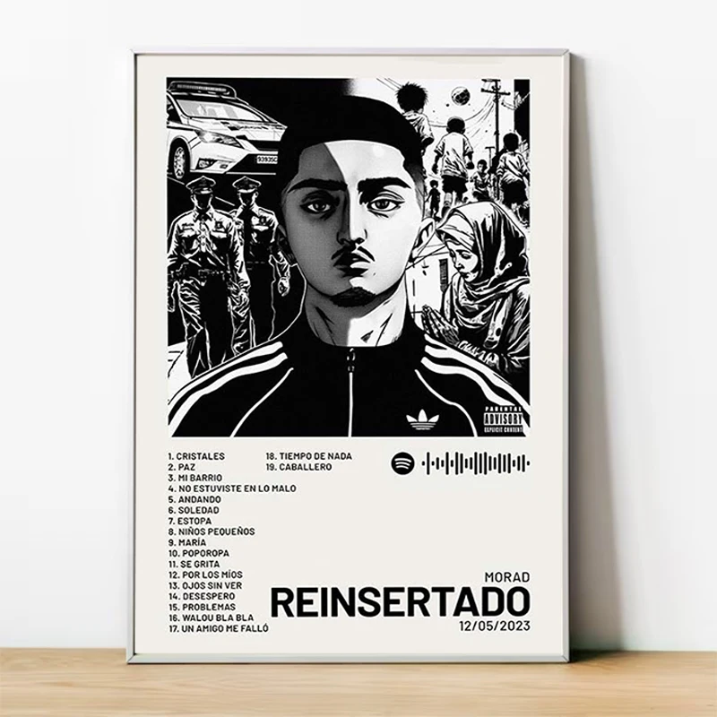 

Rapper B-BENY JR Singer HD Posters Home and Decoration Living Room Decorative Prints Wall Painting Canvas Bedroom Decorations