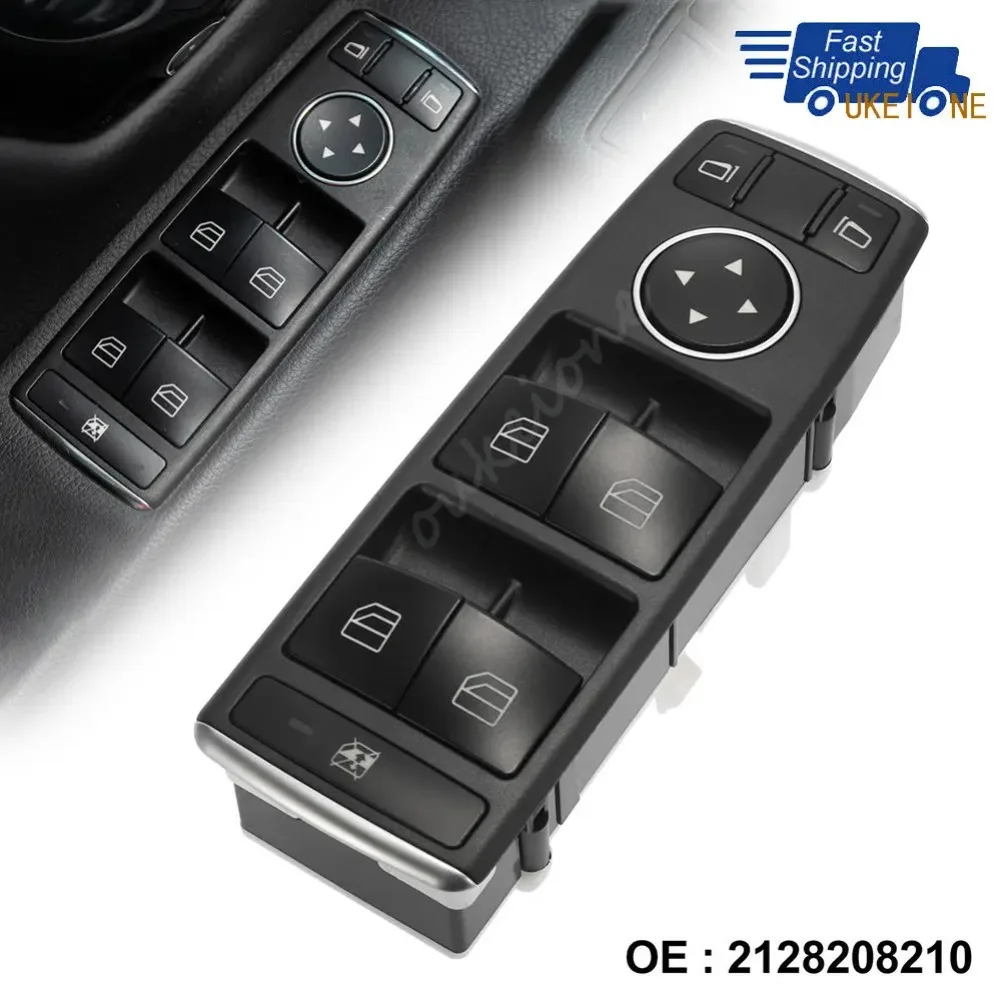 Electric Power Window Switch Control Button Part for Mercedes-Benz C300 GLK350 E63 C230 C250 E350 E550 2008-2012 Car Accessories