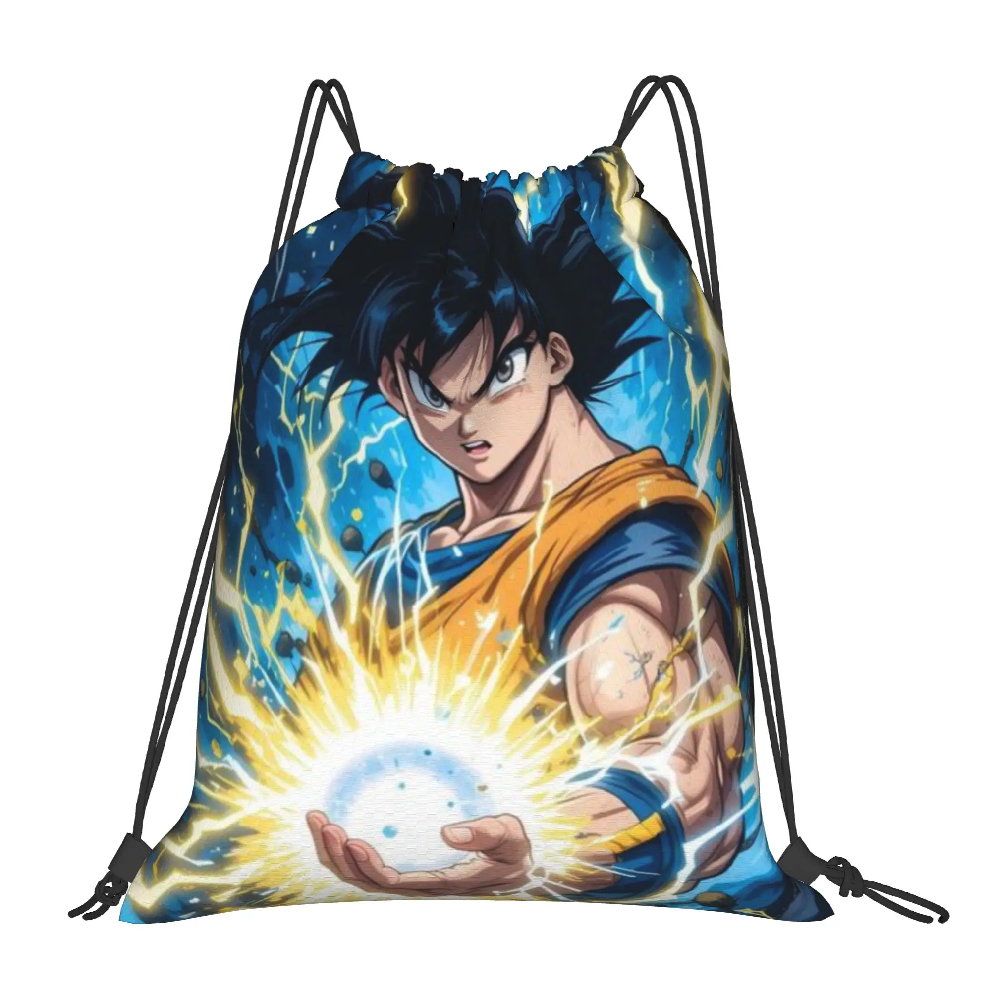 

Son Goku (11) Dragon Ball Drawstring Bags Shopping Unisex Storage Organize Bundle Pocket Rope Bag