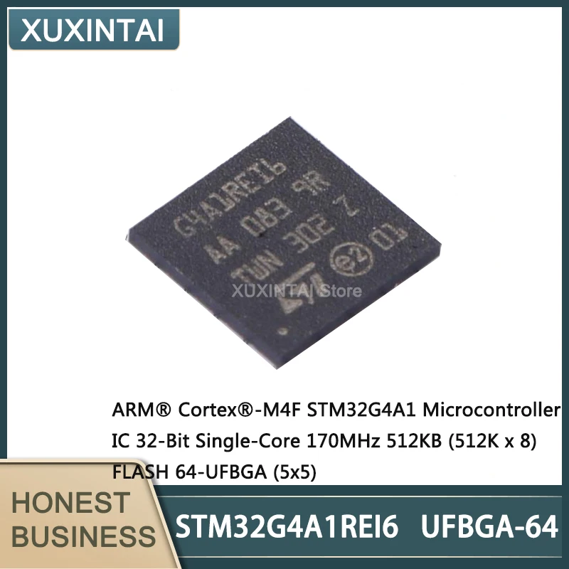 5pcs-lot-new-original -stm32g4a1rei6-stm32g4a1-microcontroller-ic-32-bit-single-core-170mhz-512kb-512k-x-8-flash-64-ufbga