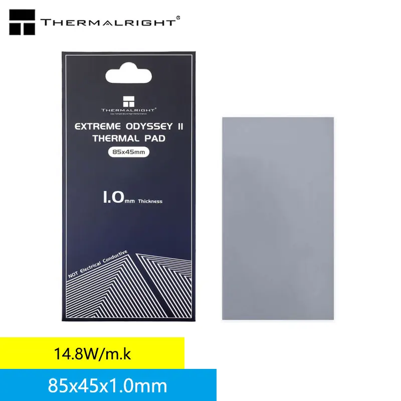 Thermal right Odyssey ⅱ 2. Generation Wärme ableitung Silikon Pad CPU/GPU Grafikkarte Thermo pad Motherboard Silikon Pad