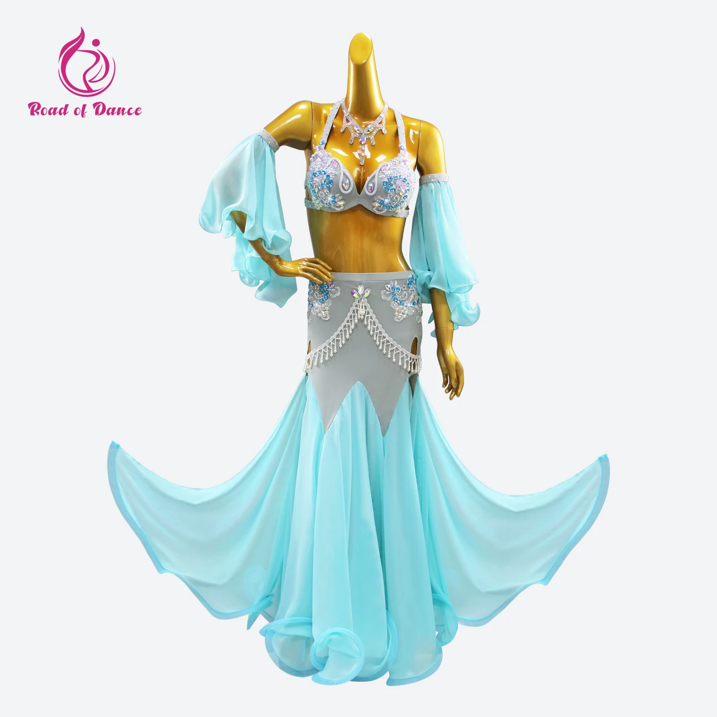 

Женский костюм для восточных танцев, сценический наряд, ориентальная одежда 2026, для тренировок, цыганский стиль, карнавальная танцевальная одежда для девочек, арабские кадеринсы, топы для балади