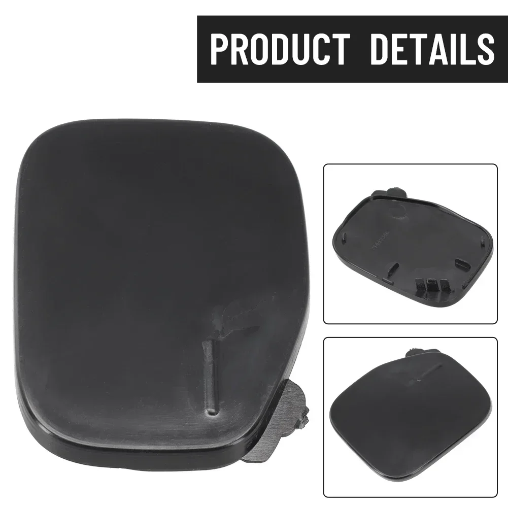 볼보 XC40 2018-2020 자동차 앞 범퍼 견인 아이 브래킷 후크 커버, 프라이밍 되지 않은 앞 범퍼 트레일러 커버, 베이스 컬러 페인트