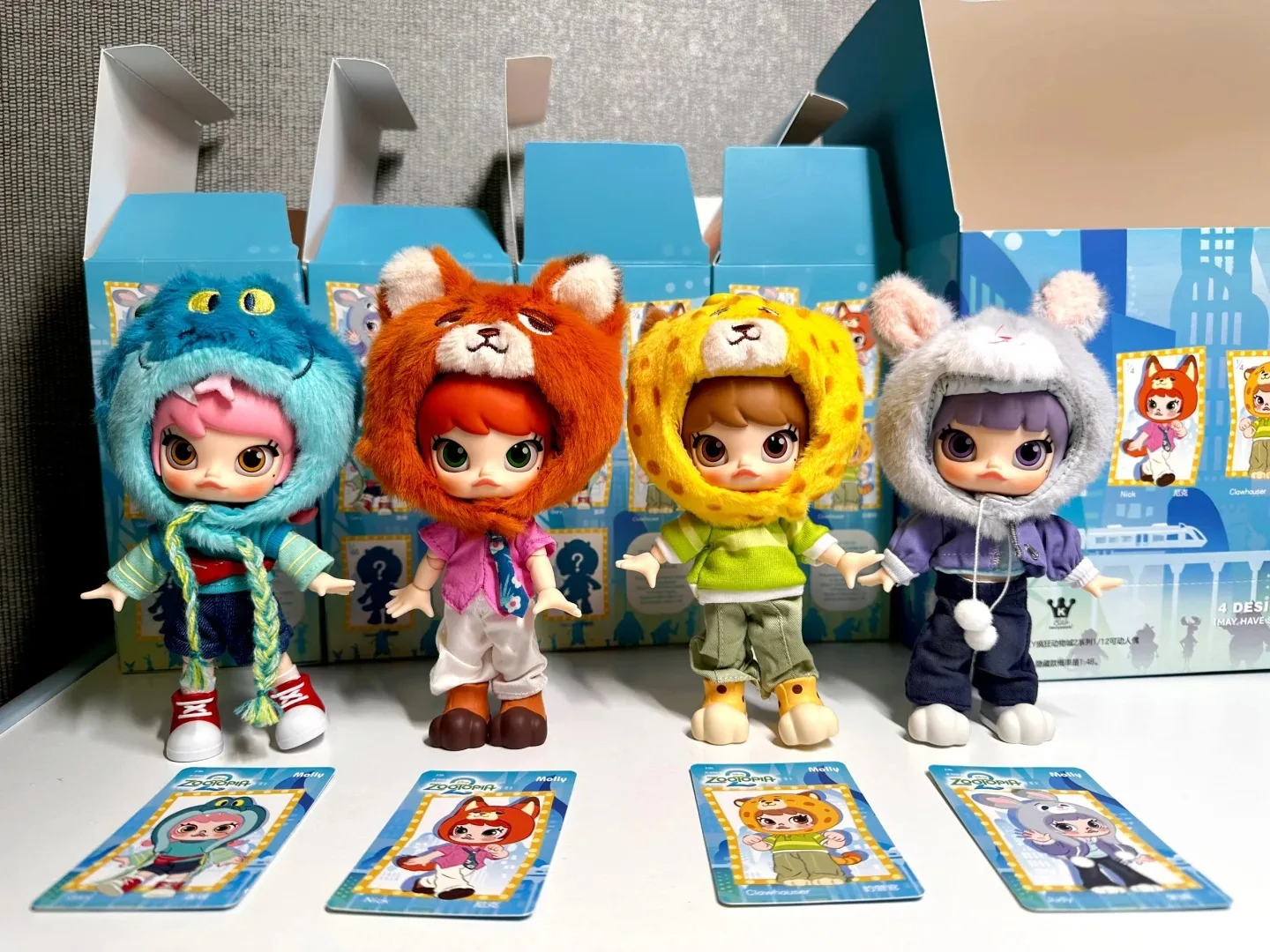 

Оригинальная фигурка POPMART MOLLY Zootopia 2 Series 1/12, коллекционная игрушка-сюрприз в закрытой упаковке, милая и интересная игрушка, подарок на день рождения