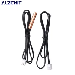 New For Air Conditioner Rubber Head Room Temperature Sensor 5K 10K 15K 20K 25K 50K 100K Conditioning Copper Head Pipe Sensor