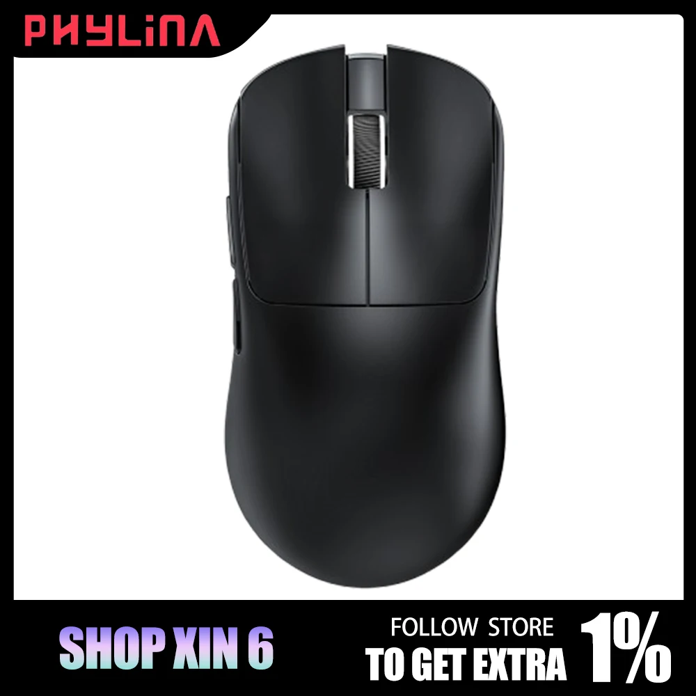 PHYLINA S480 Max Wireless Mouse Dual 8k Return Paw3950 Esports Gaming Lightweight 36g Mouse Pc Game Accessories Gamer Man Gifts