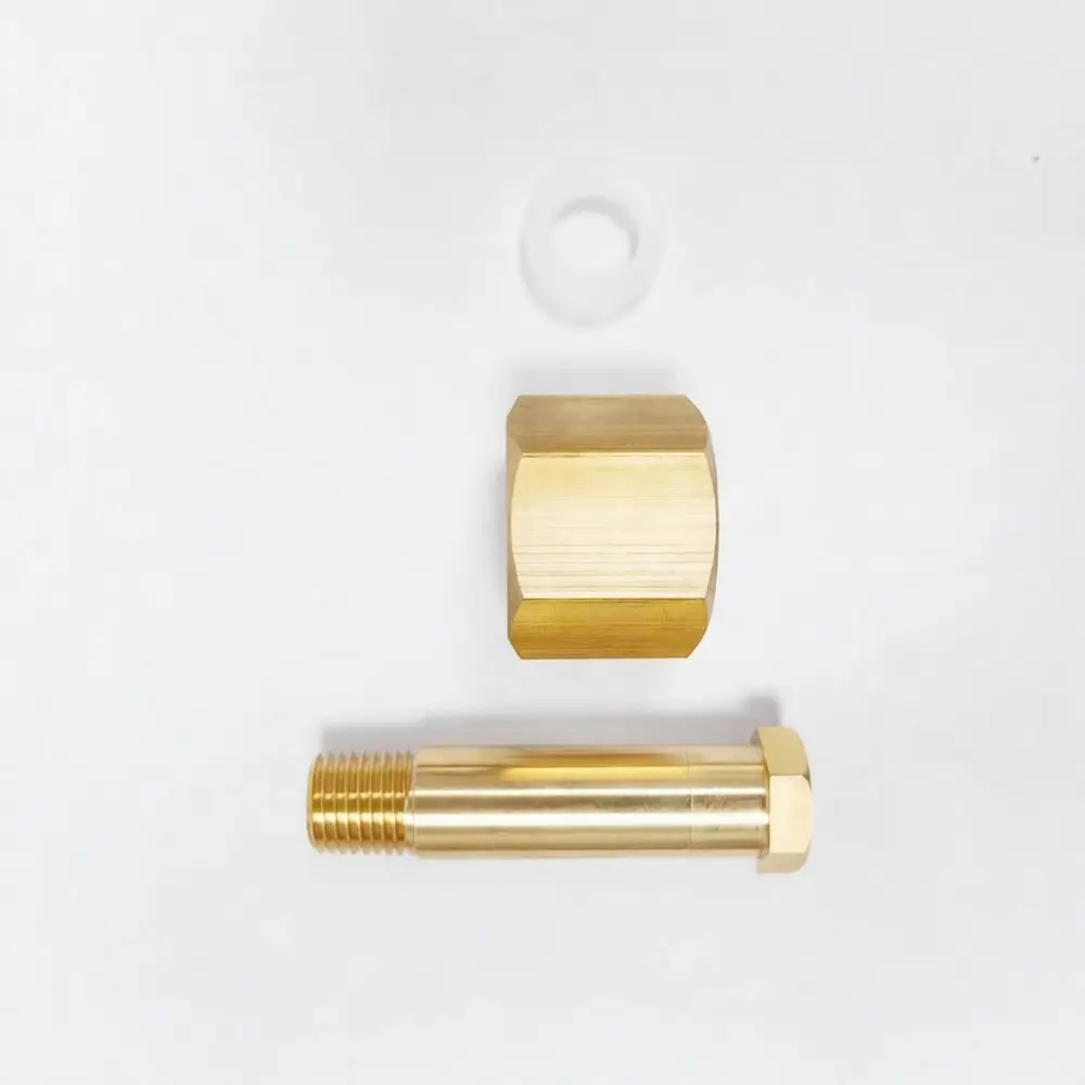 Replacement CGA320 Regulator Inlet Connection NPT 1 4 Fitting Nut Screw For Industrial Gas Pressure Control Air Handling Tool