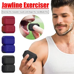 Silicone Jawline Exercier Face Bite Muscle Jawline Trainer Facial Chew Jaw Exercise Fitness Masseter Ball Face Shaping Equipment