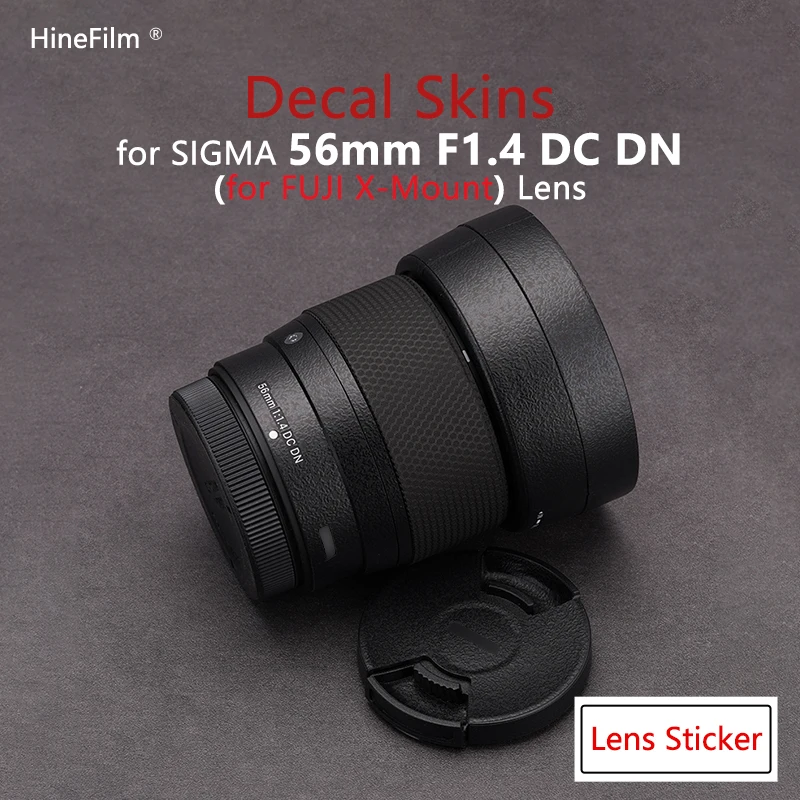 

Sigma 56 1.4 X Mount Lens Premium Decal Skin for Sigma 56mm F1.4 DC DN Contemporary Protector Anti-scratch Cover Film Sticker