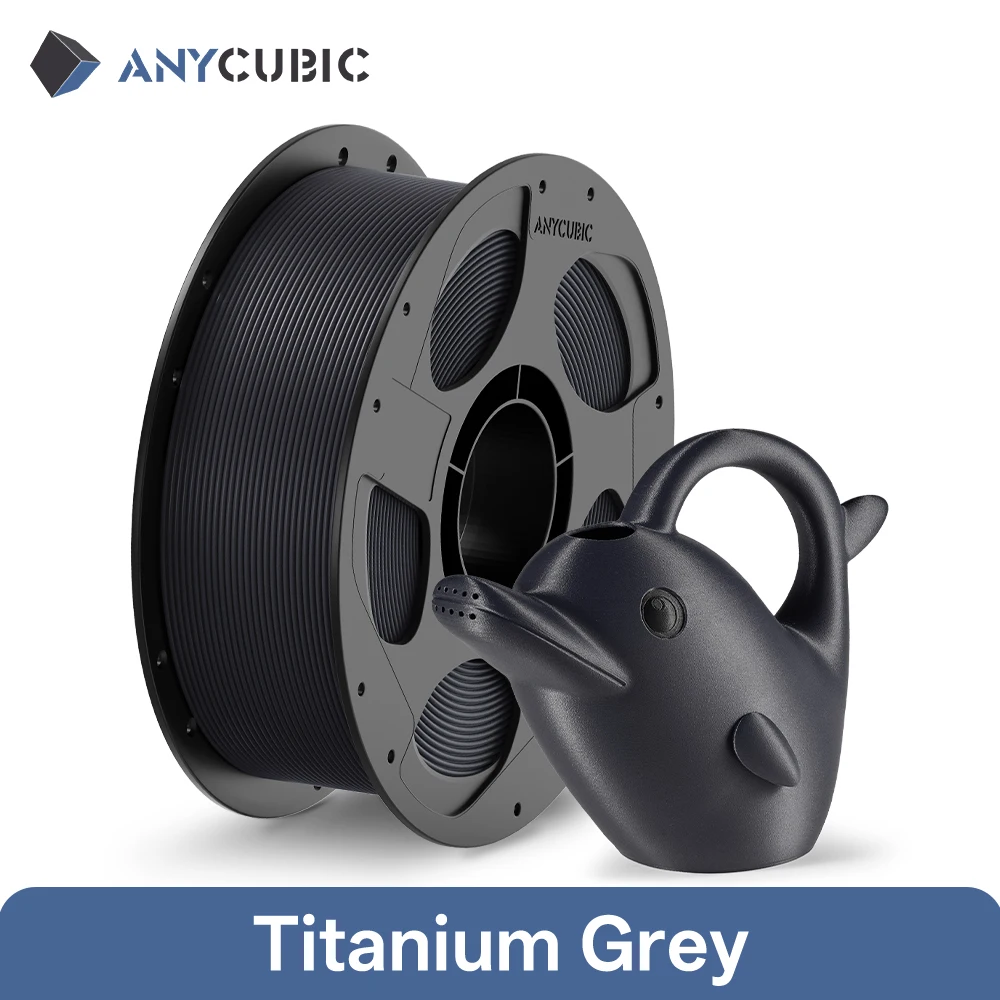 ANYCUBIC PETG-CF Filament 3D-Drucker Filament Kohlefaser Ornament Spielzeug Druckmaterial Langlebiges Wasserfestes PETG Filament