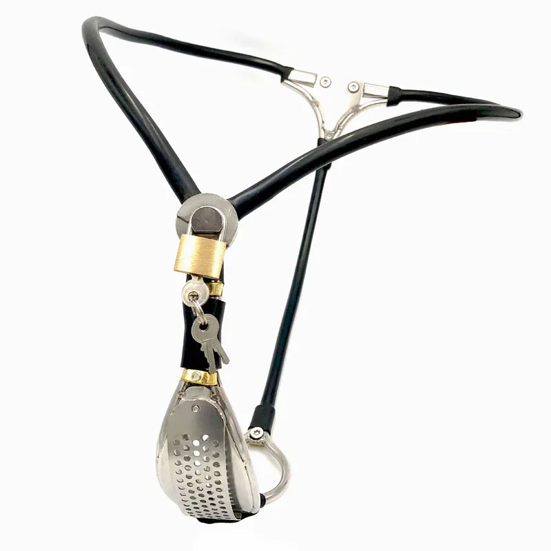 Adult BDSM Women Bondage Female Chastity Belt Panties Safe and Comfortable Adjustable Metal Chastity Lock Sex Toys For Woman