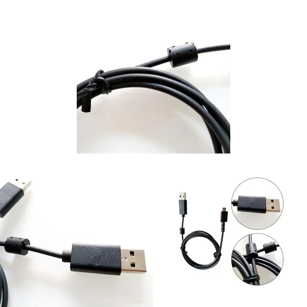 USB Charging Cable For G502 LIGHTSPEEDs Wireless Gaming Mouse Fast And Convenient Charging, Black Color