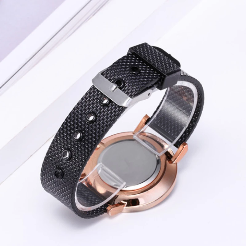 Ladies Watches Fashion Design Arabic Numbers Watch Women Watches Silver Mesh Band Quartz Wristwatches Часы Наручные 명품시계