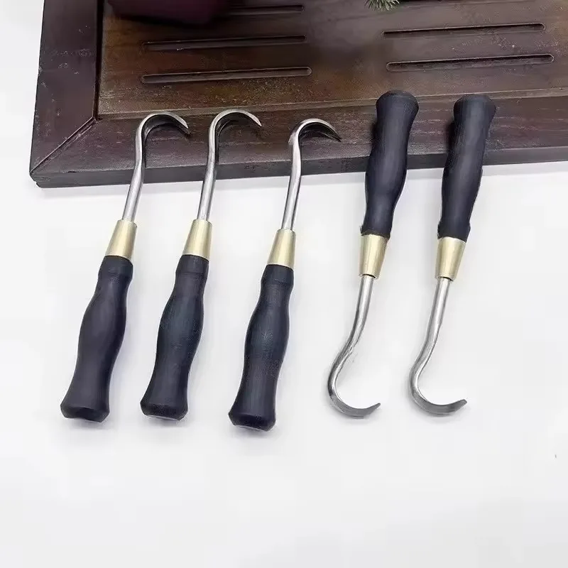 Bonsai Brushed Knife Set, Dried Relic Production, Carving Modeling Hook Knife Drawing To Create Bonsai Tools