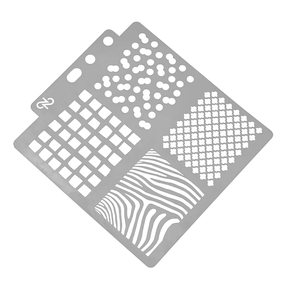 Drawing Stencil Assorted Patterns Hollow Out Painting Template for Craft Scrapbooking DIY Cake Decor ( )