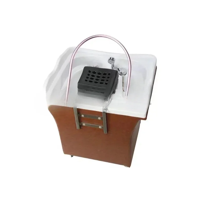 Multi functional hair washing machine, hair salon spa, head therapy, massage and fumigation machine