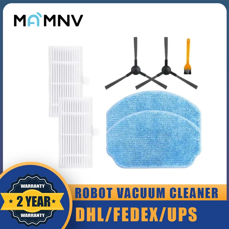 MAMNV BR151/G20 Robot Vacuum Cleaner Accessories Mop Cloths Rag Hepa Filter Side Brush Parts Spare