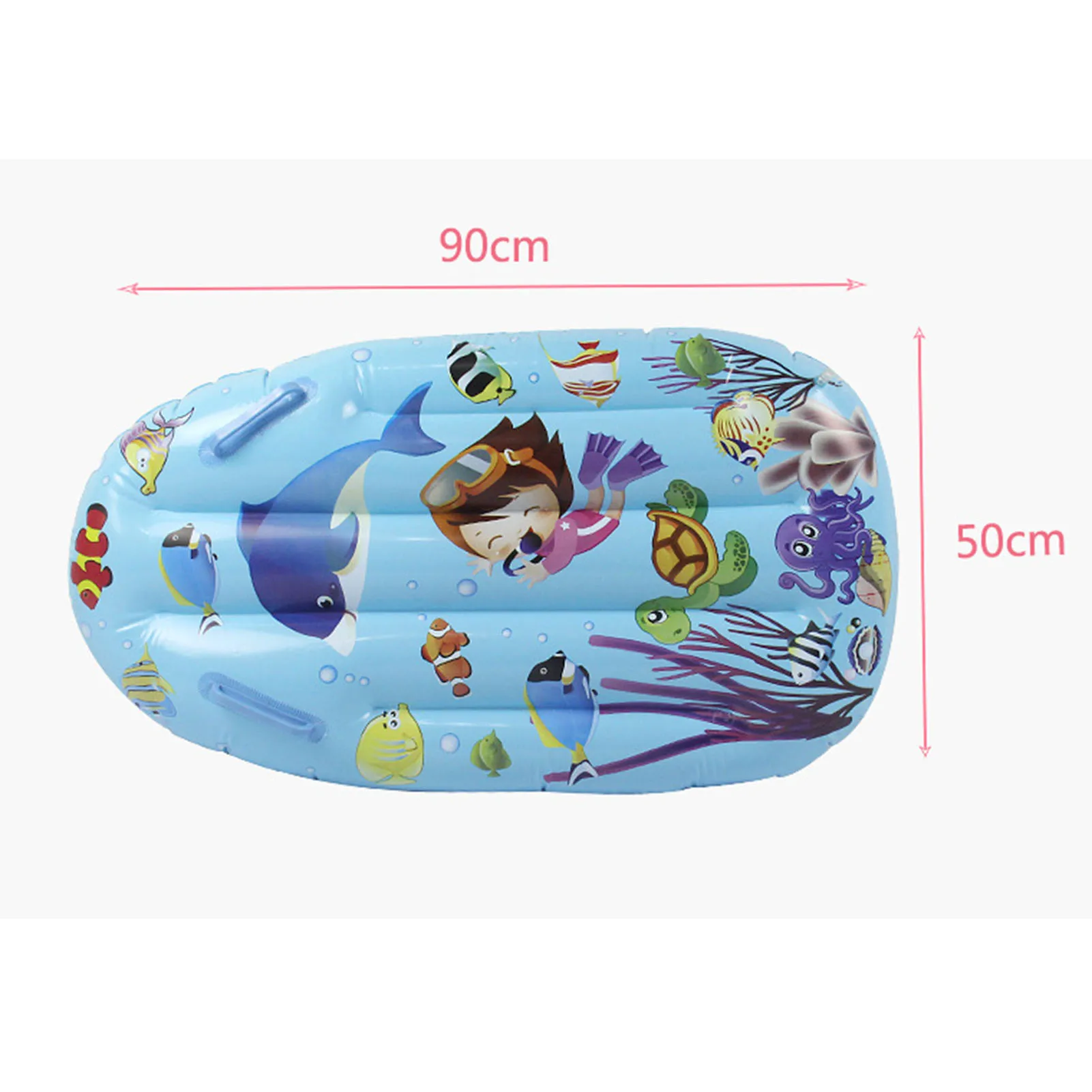 Inflatable Free Pump Pool Float Bed Easy to Use and Install Inflatable Raft for Women Men Kids Children