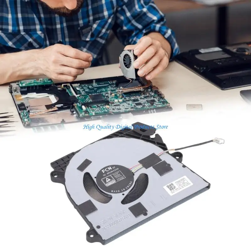 

U2JE 4Pin DC5V CPU Cooling Fan Laptop CPU Coolers IRL Type 83GW